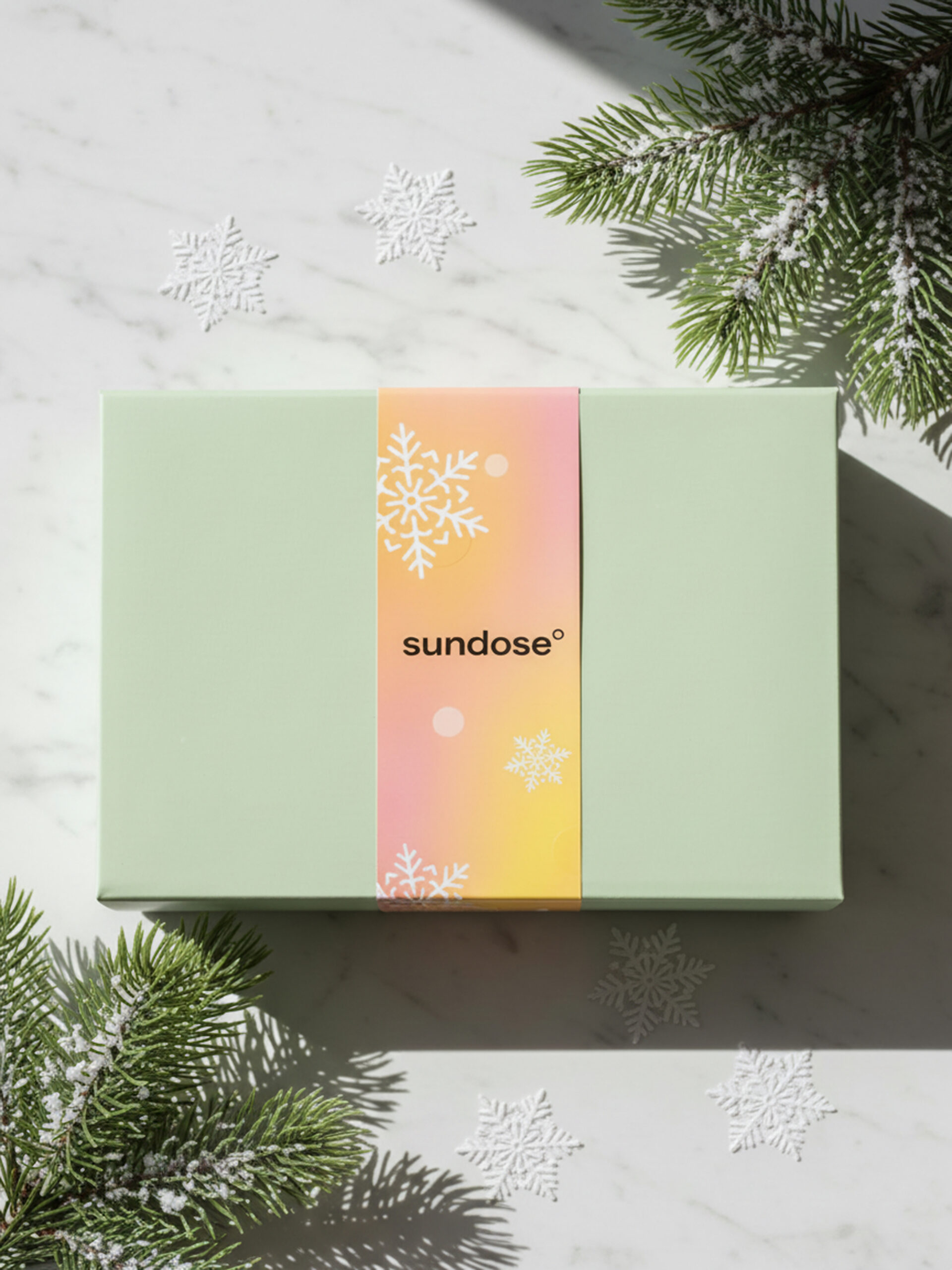 ZESTAW ŚWIĄTECZNY ZIELONY Z KOLAGENEM I KAMIENIEM GUA SHA