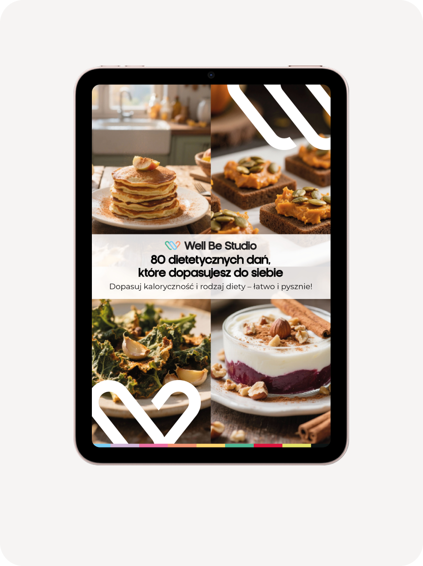 E-Book „80 Fit Przepisów
w 5 Kalorycznościach”