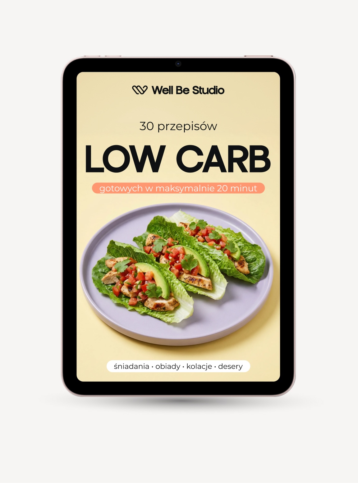 E-Book Low Carb - 30 przepisów gotowych w 20 minut